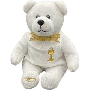 Holy Bears Communion Bear Beanie Plush Stuffed Animal 9"